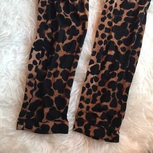 Cheetah Print Jumpsuit with Pockets